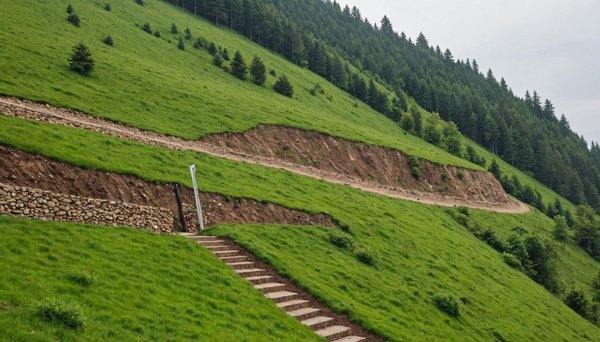 Comment stabiliser la terre d'une butte facilement ?